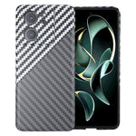 Xiaomi 13T / 13T Pro-skal, skarvningsfärgad, kolfiberstruktur, PC-mobilskal
