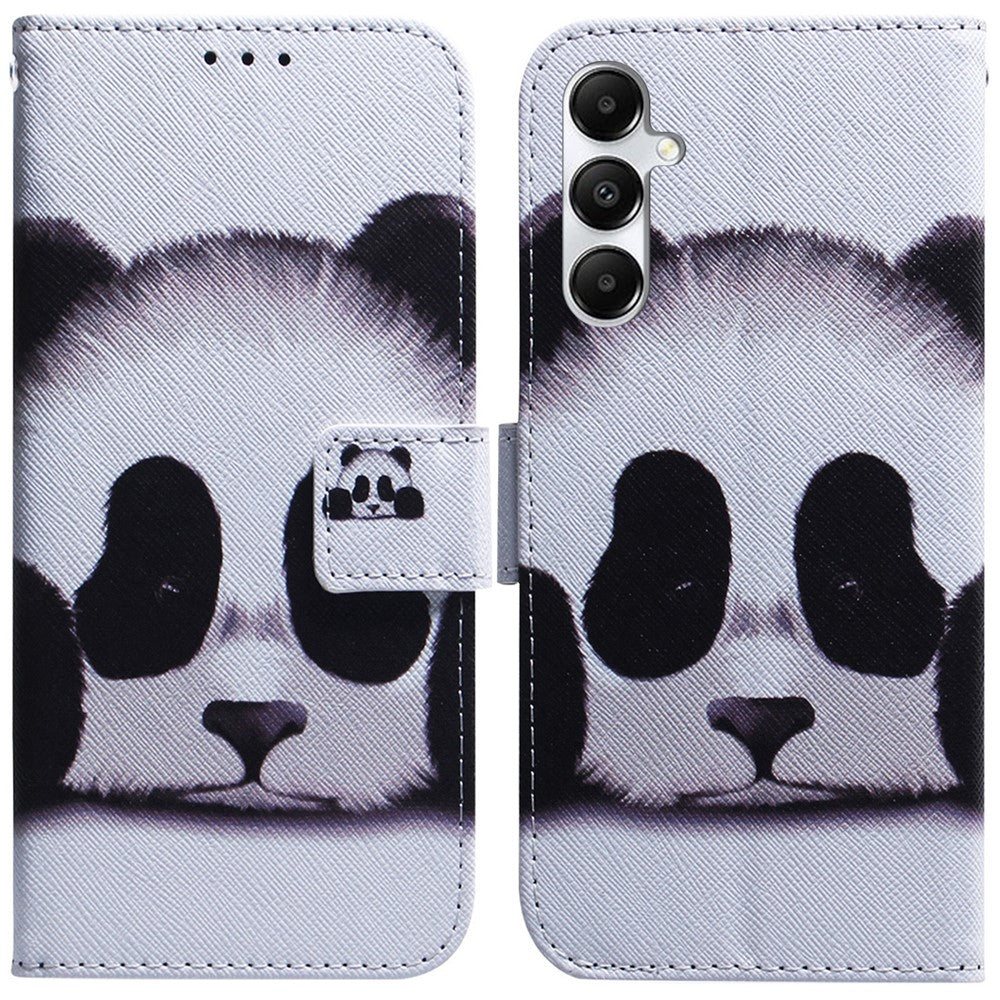 For Samsung Galaxy A05s 4G Case Pattern Printing PU Leather Stand Phone Cover