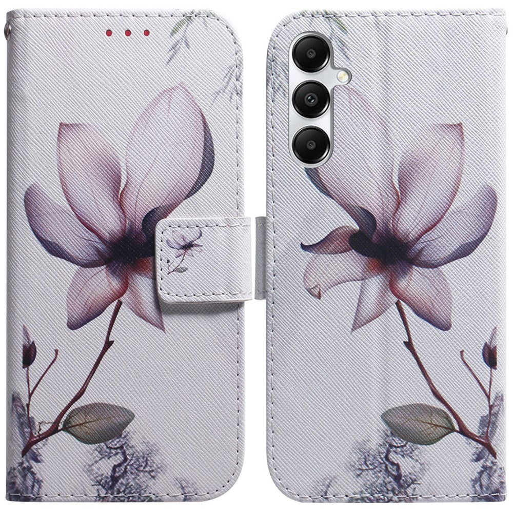 For Samsung Galaxy A05s 4G Case Pattern Printing PU Leather Stand Phone Cover
