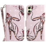 For Samsung Galaxy A05 4G Case Mobile Phone 3D Pattern Printed PU Leather Cover