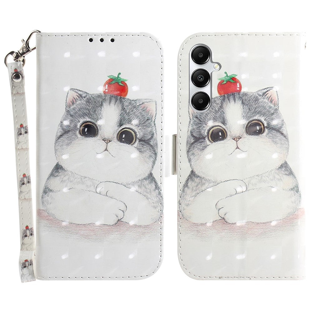 For Samsung Galaxy A05s 4G Case 3D Pattern Leather Cover with Wallet