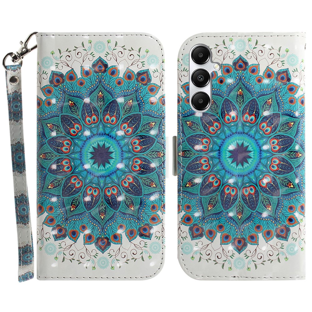 For Samsung Galaxy A05s 4G Case 3D Pattern Leather Cover with Wallet