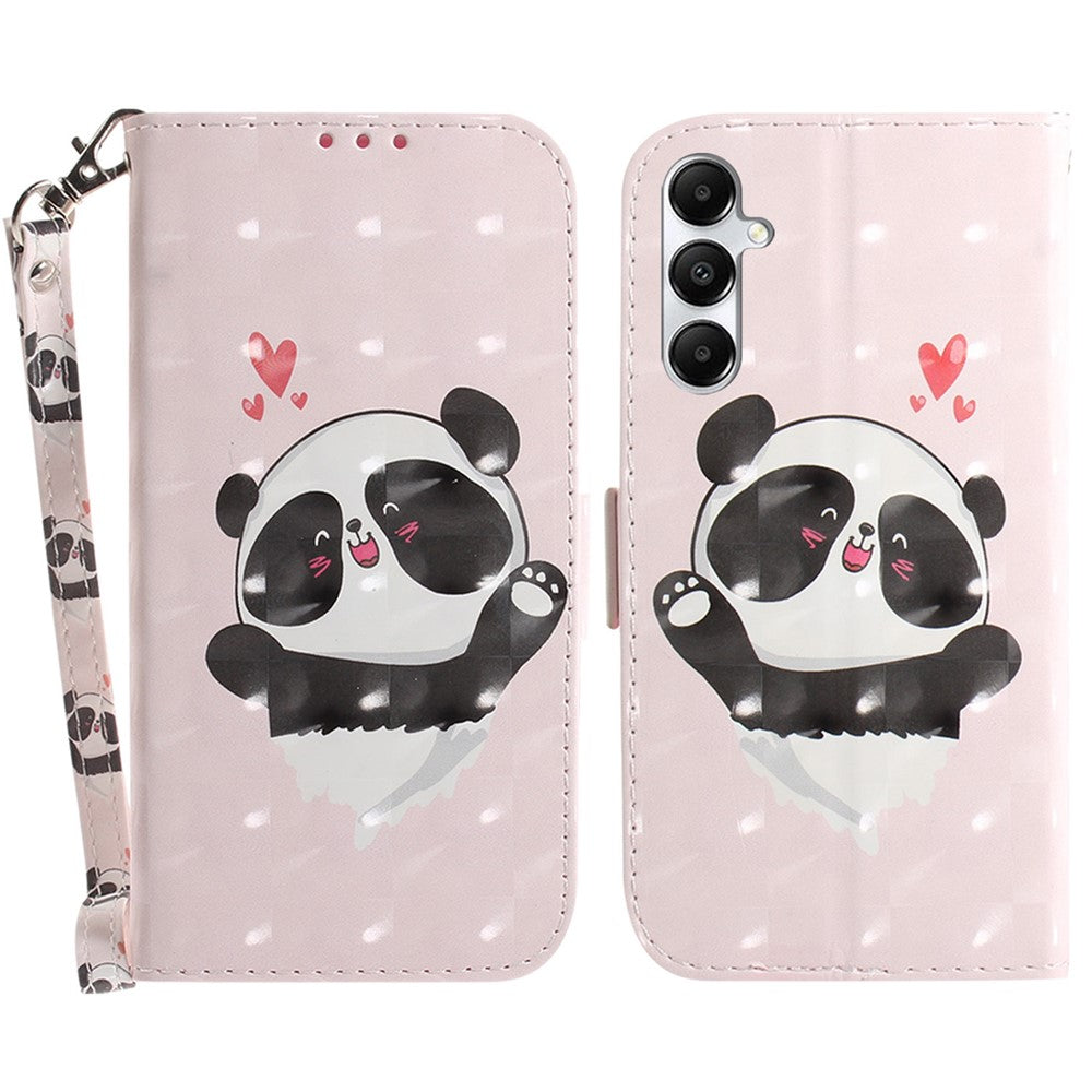 For Samsung Galaxy A05s 4G Case 3D Pattern Leather Cover with Wallet