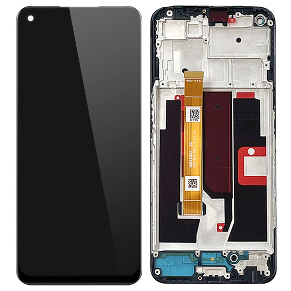 For Oppo A74 5G / A54 5G OEM Grade S LCD Screen and Digitizer Assembly + Frame Repair Part (without Logo)