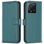 BINFEN COLOR BF17 För Xiaomi 13T Pro / 13T / Redmi K60 Ultra Plånboksfodral Läder Mobilskal med Stativ