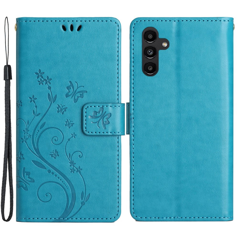 Samsung Galaxy A05s 4G Plånboksfodral med fjärilstryck