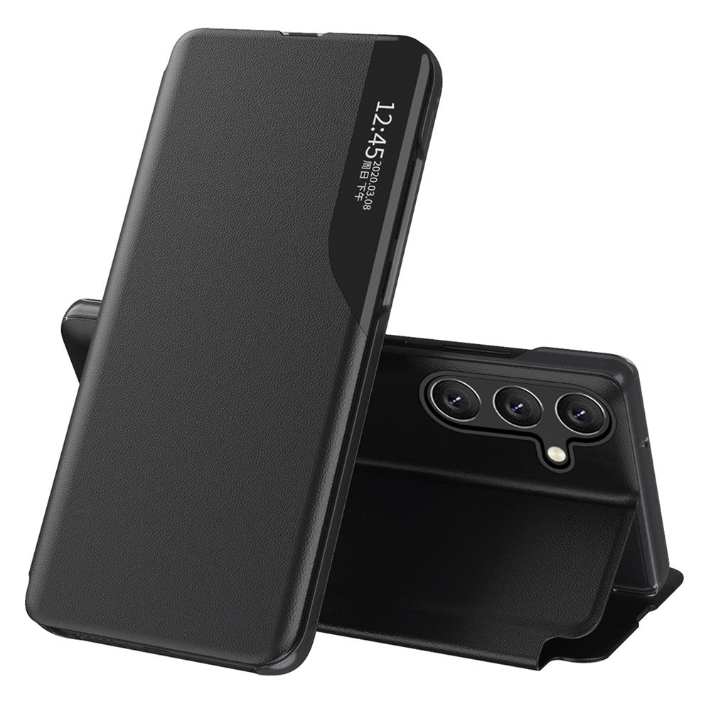 For Samsung Galaxy A05s 4G Case View Window PU Leather Stand Cover
