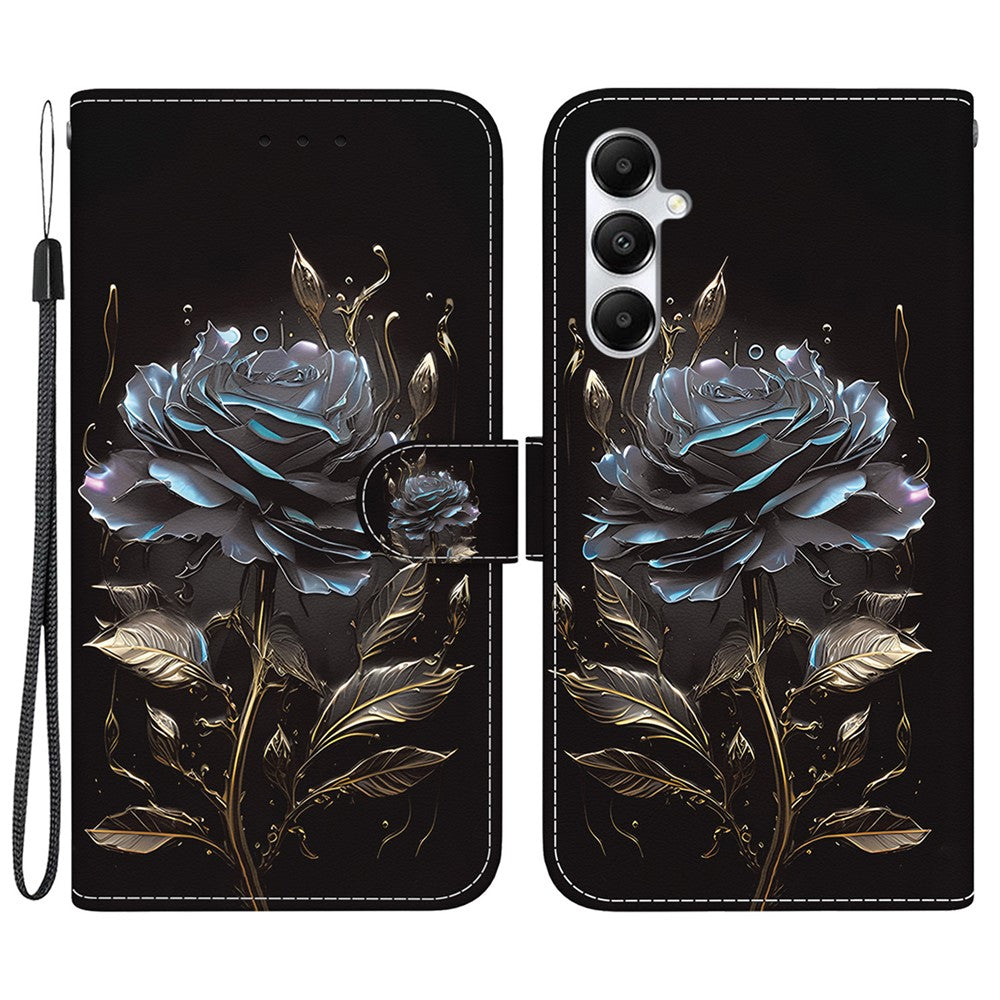 For Samsung Galaxy A05s 4G Case Pattern Printing Phone Cover with Wallet