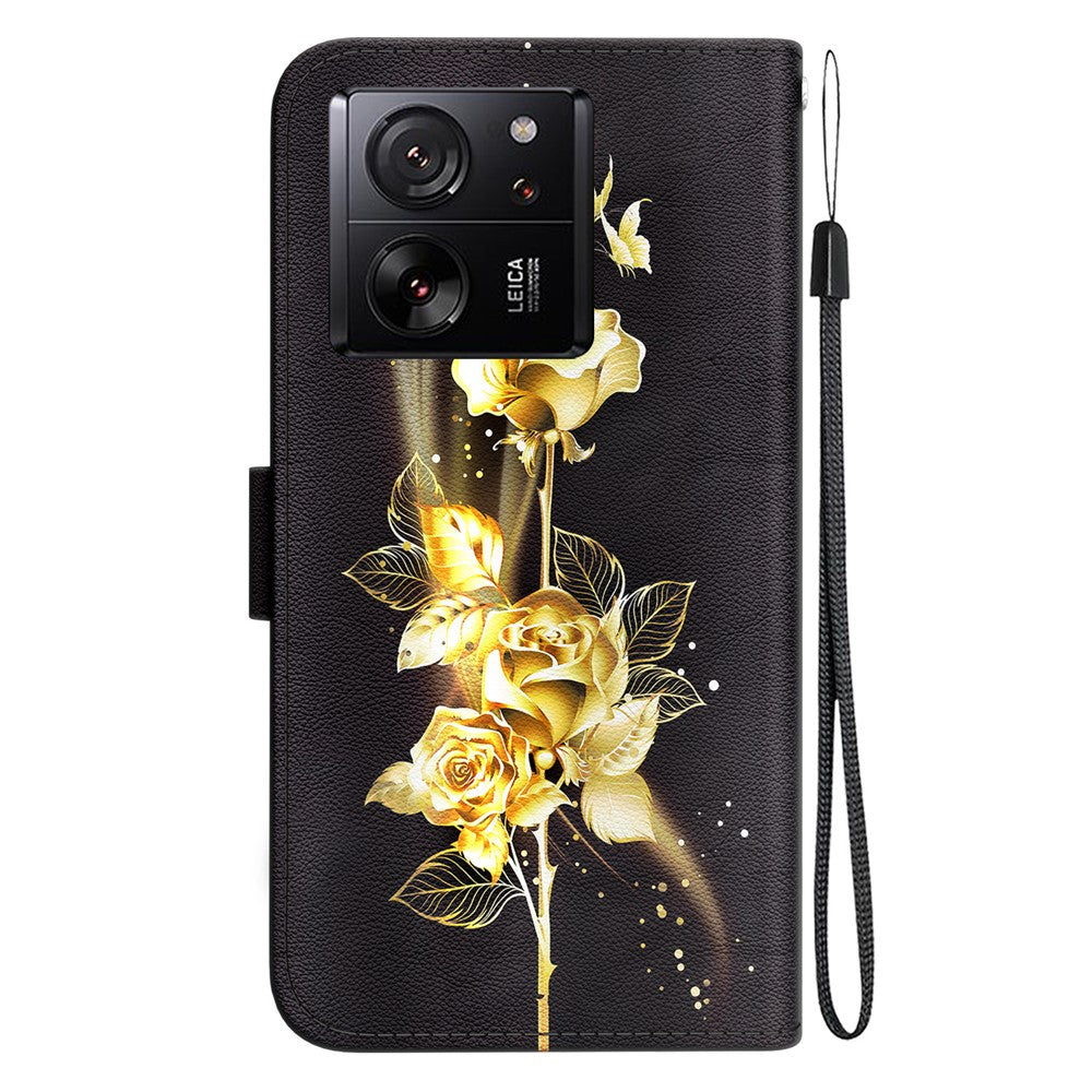 For Xiaomi Redmi K60 Ultra / 13T / 13T Pro Case Pattern Printing Phone Stand Cover