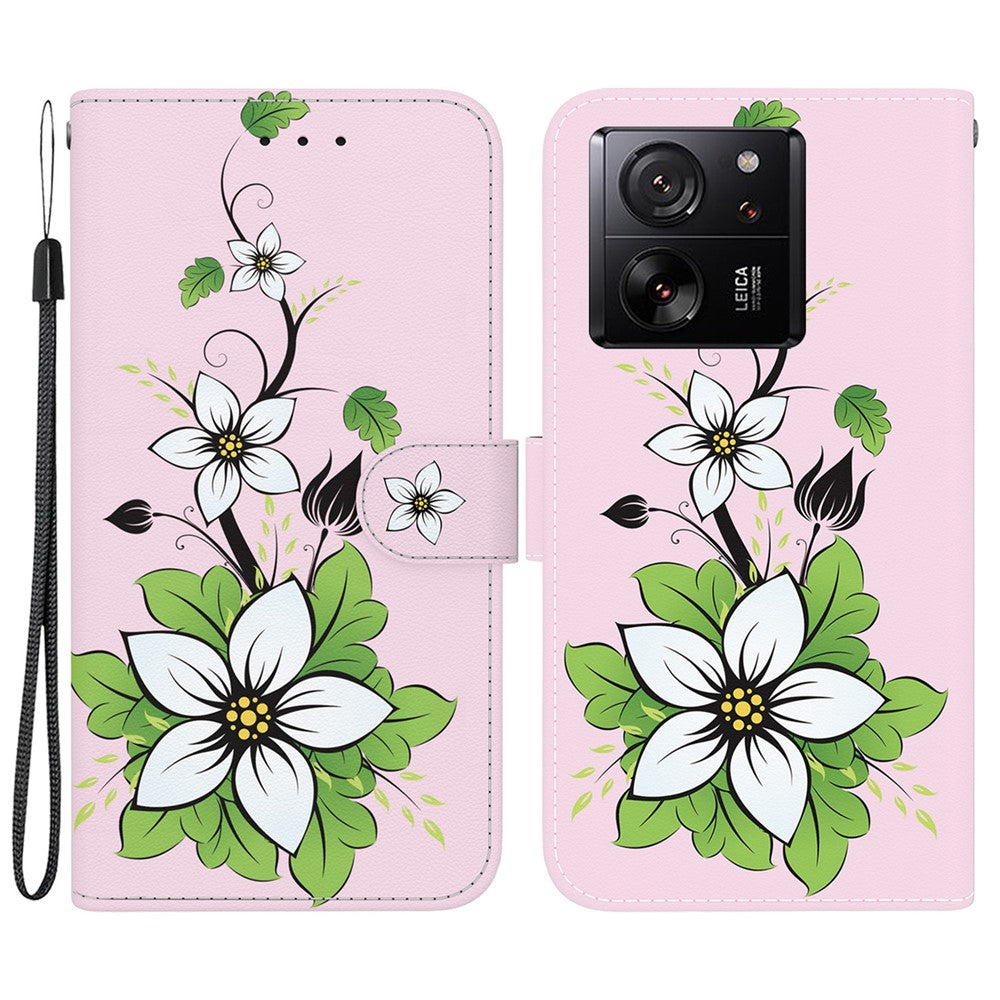 For Xiaomi Redmi K60 Ultra / 13T / 13T Pro Case Pattern Printing Phone Stand Cover
