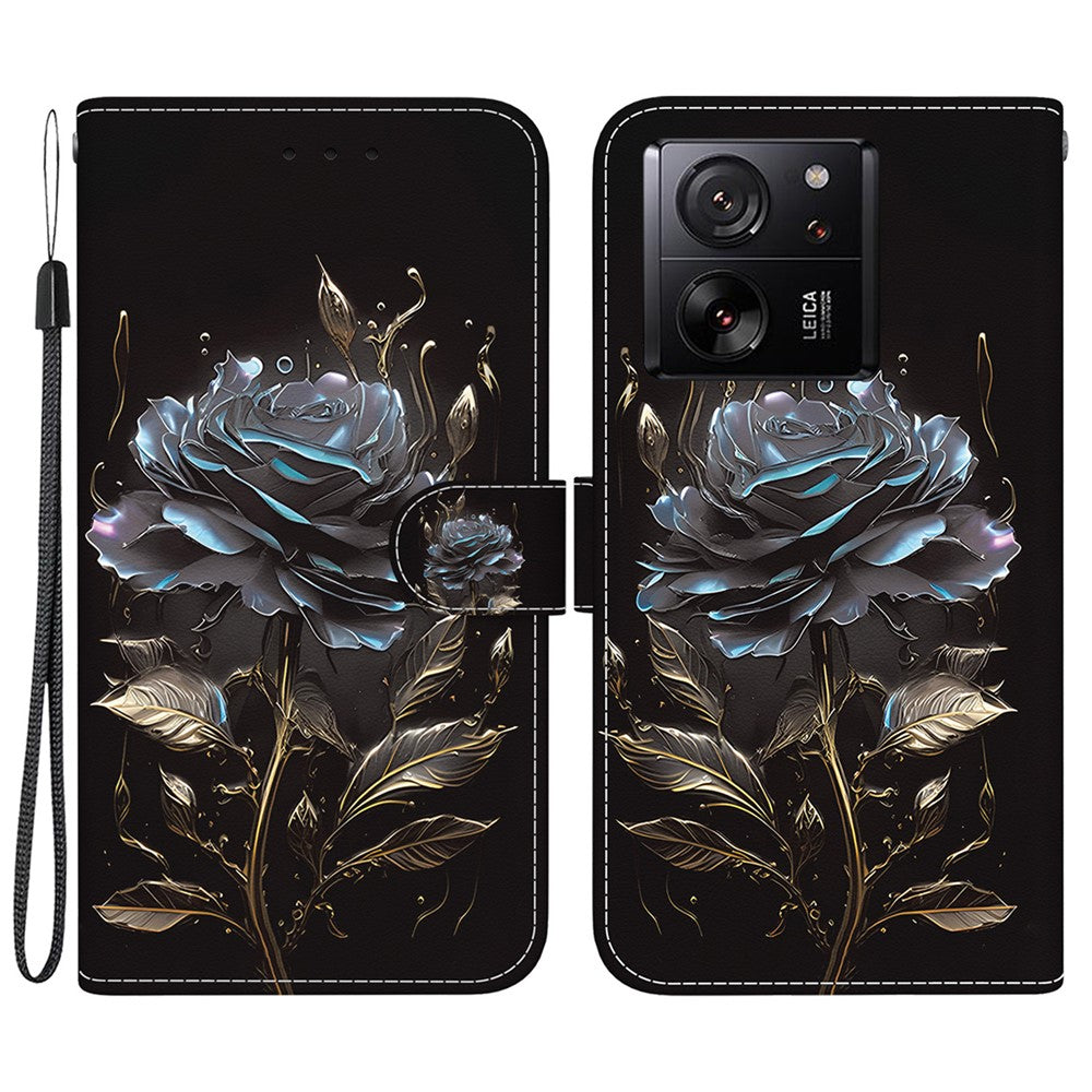 For Xiaomi Redmi K60 Ultra / 13T / 13T Pro Case Pattern Printing Phone Stand Cover