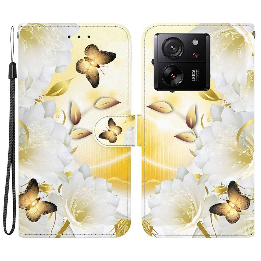 For Xiaomi Redmi K60 Ultra / 13T / 13T Pro Case Pattern Printing Phone Stand Cover