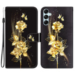 Til Samsung Galaxy A15 4G etui 3D mønster PU-læder flip stødsikkert cover