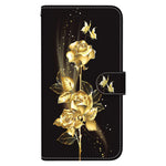 Til Samsung Galaxy A15 4G etui 3D mønster PU-læder flip stødsikkert cover