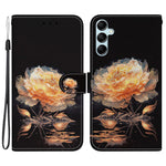 Til Samsung Galaxy A15 4G etui 3D mønster PU-læder flip stødsikkert cover