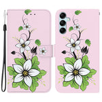 Til Samsung Galaxy A15 4G etui 3D mønster PU-læder flip stødsikkert cover