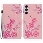 Til Samsung Galaxy A15 4G etui 3D mønster PU-læder flip stødsikkert cover