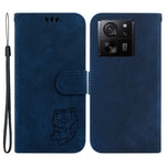 Xiaomi Redmi K60 Ultra / 13T / 13T Pro-skal med härligt lädertryck av tigermönster.