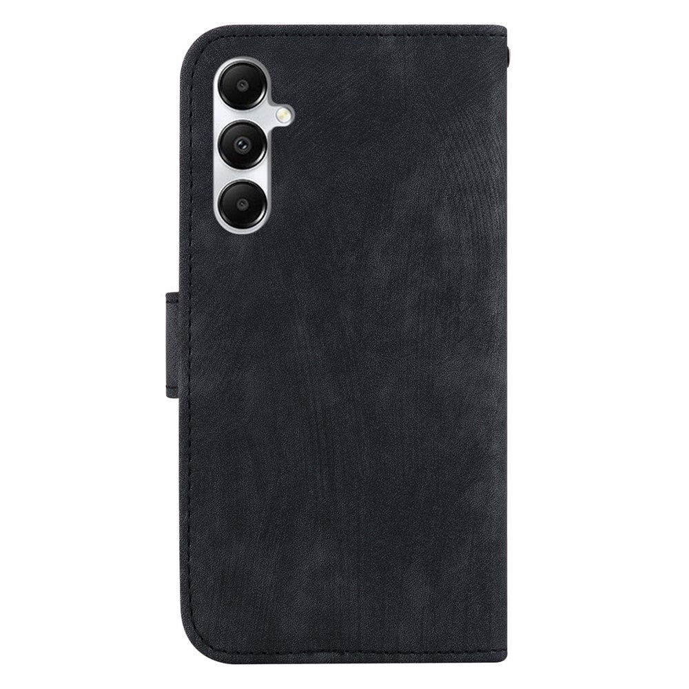 Til Samsung Galaxy A05s 4G Cute Tiger Imprint PU Læder Stand Telefoncover