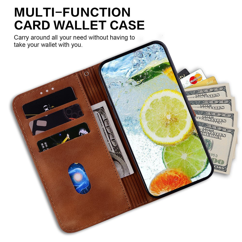 Til Samsung Galaxy A05s 4G Cover Dobbelt 8-formet Design Læder Anti-stød Telefoncover
