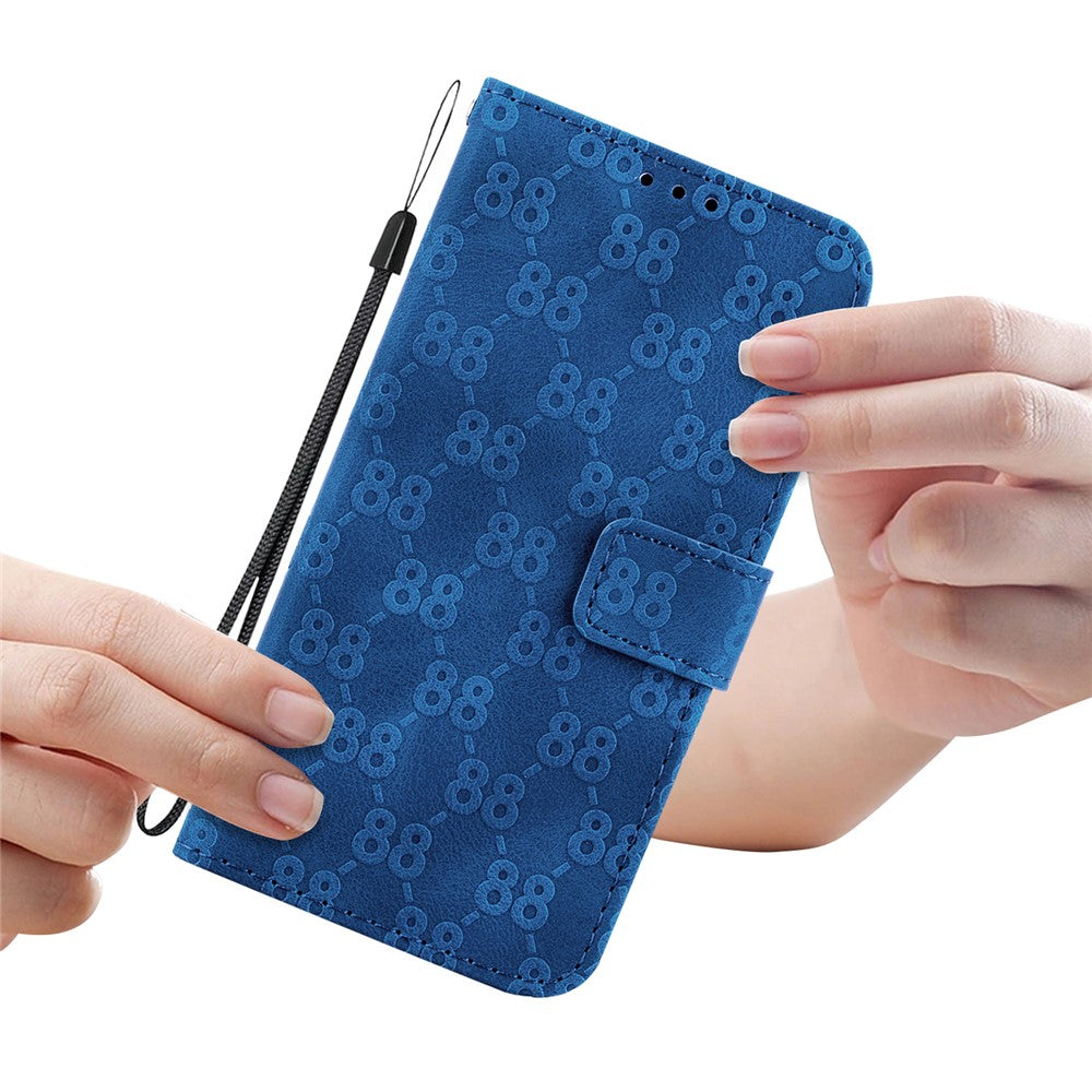 For Samsung Galaxy A05 4G Case Double 8-Shape Design PU Leather Stand Phone Cover