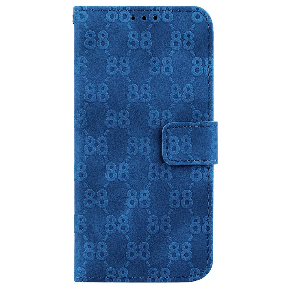 For Samsung Galaxy A05 4G Case Double 8-Shape Design PU Leather Stand Phone Cover