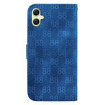 For Samsung Galaxy A05 4G Case Double 8-Shape Design PU Leather Stand Phone Cover