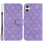 For Samsung Galaxy A05 4G Case Double 8-Shape Design PU Leather Stand Phone Cover