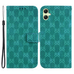 For Samsung Galaxy A05 4G Case Double 8-Shape Design PU Leather Stand Phone Cover