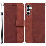 For Samsung Galaxy A15 4G Leather Case Imprinted Phone Cover with Wallet Stand