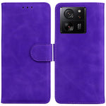 For Xiaomi 13T Pro / 13T / Redmi K60 Ultra Case PU Leather Phone Cover Wallet Solid Color Phone Shell