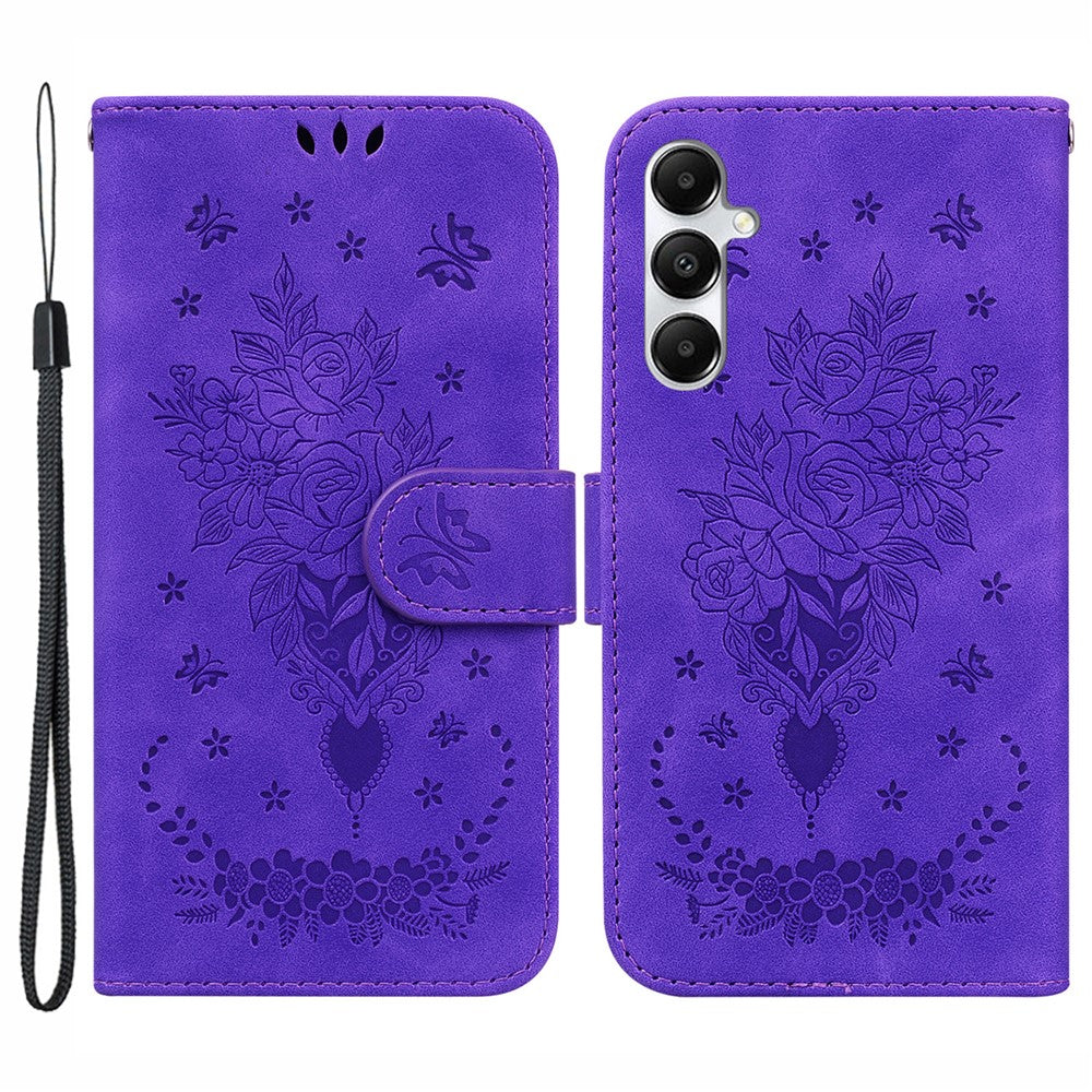For Samsung Galaxy A05s 4G Case Full Protection Imprinted PU Leather Phone Cover