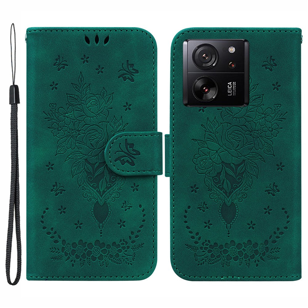 For Xiaomi 13T Pro / 13T / Redmi K60 Ultra Case Slim-Fit PU Leather Shell Magnetic Phone Cover