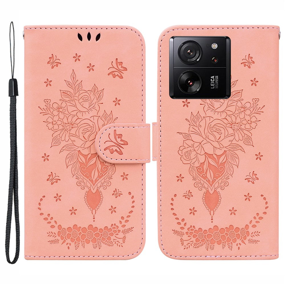 For Xiaomi 13T Pro / 13T / Redmi K60 Ultra Case Slim-Fit PU Leather Shell Magnetic Phone Cover