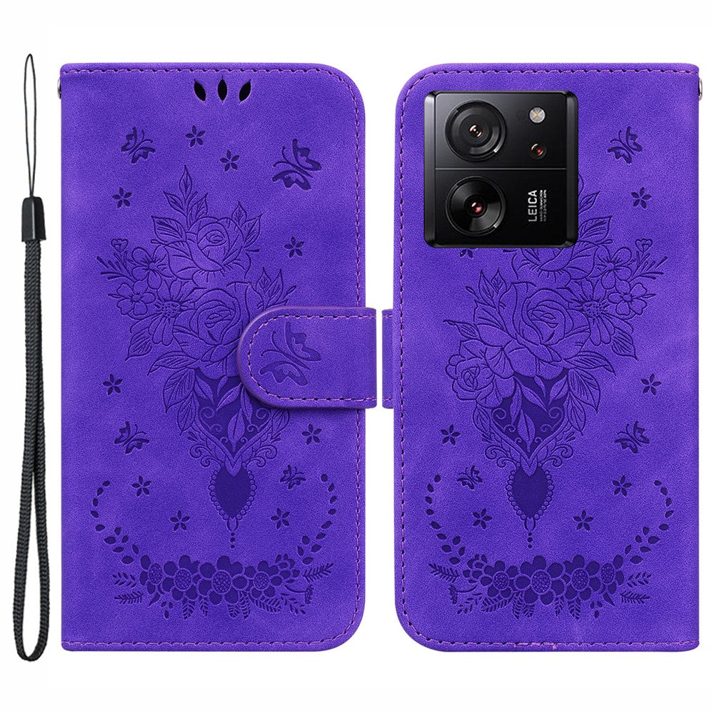 For Xiaomi 13T Pro / 13T / Redmi K60 Ultra Case Slim-Fit PU Leather Shell Magnetic Phone Cover