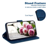 For Samsung Galaxy A05 4G Case PU Leather Magnetic Folio Phone Cover