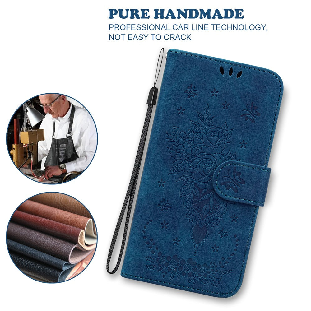 For Samsung Galaxy A05 4G Case PU Leather Magnetic Folio Phone Cover
