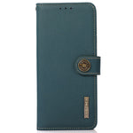 KHAZNEH For Xiaomi Redmi K60 Ultra / 13T / 13T Pro Case RFID Blocking Genuine Cow Leather Phone Cover