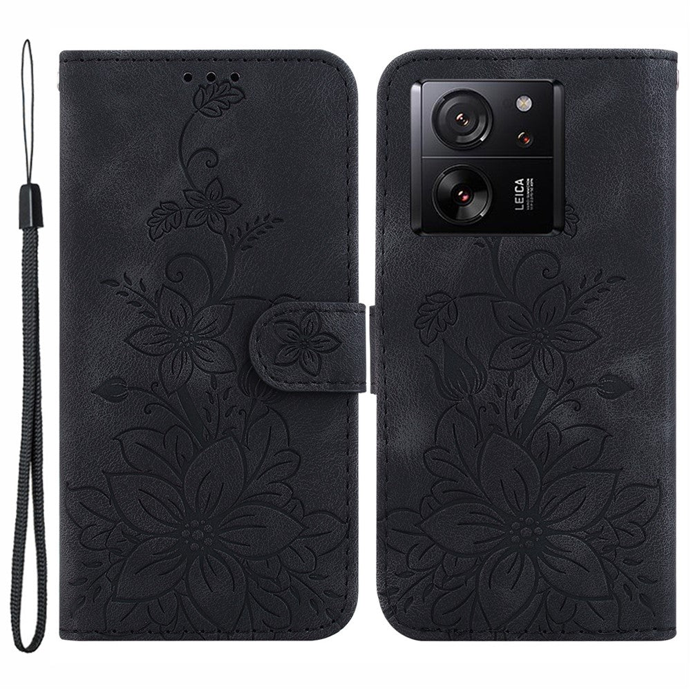 For Xiaomi Redmi K60 Ultra / Xiaomi 13T / 13T Pro Case Imprinted Leather Stand Phone Cover