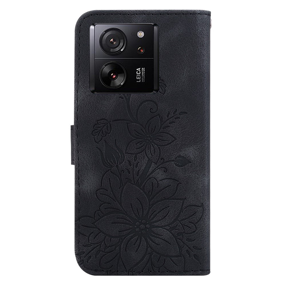 For Xiaomi Redmi K60 Ultra / Xiaomi 13T / 13T Pro Case Imprinted Leather Stand Phone Cover