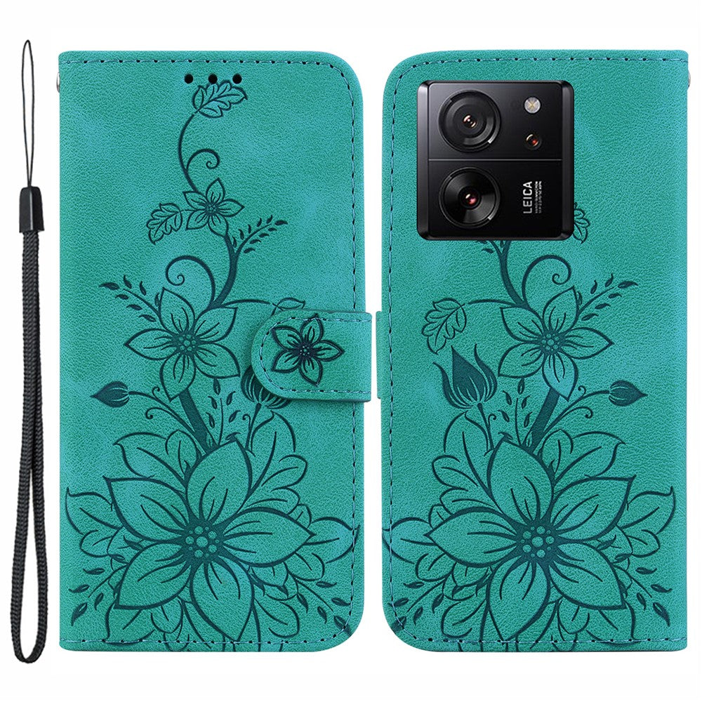 For Xiaomi Redmi K60 Ultra / Xiaomi 13T / 13T Pro Case Imprinted Leather Stand Phone Cover