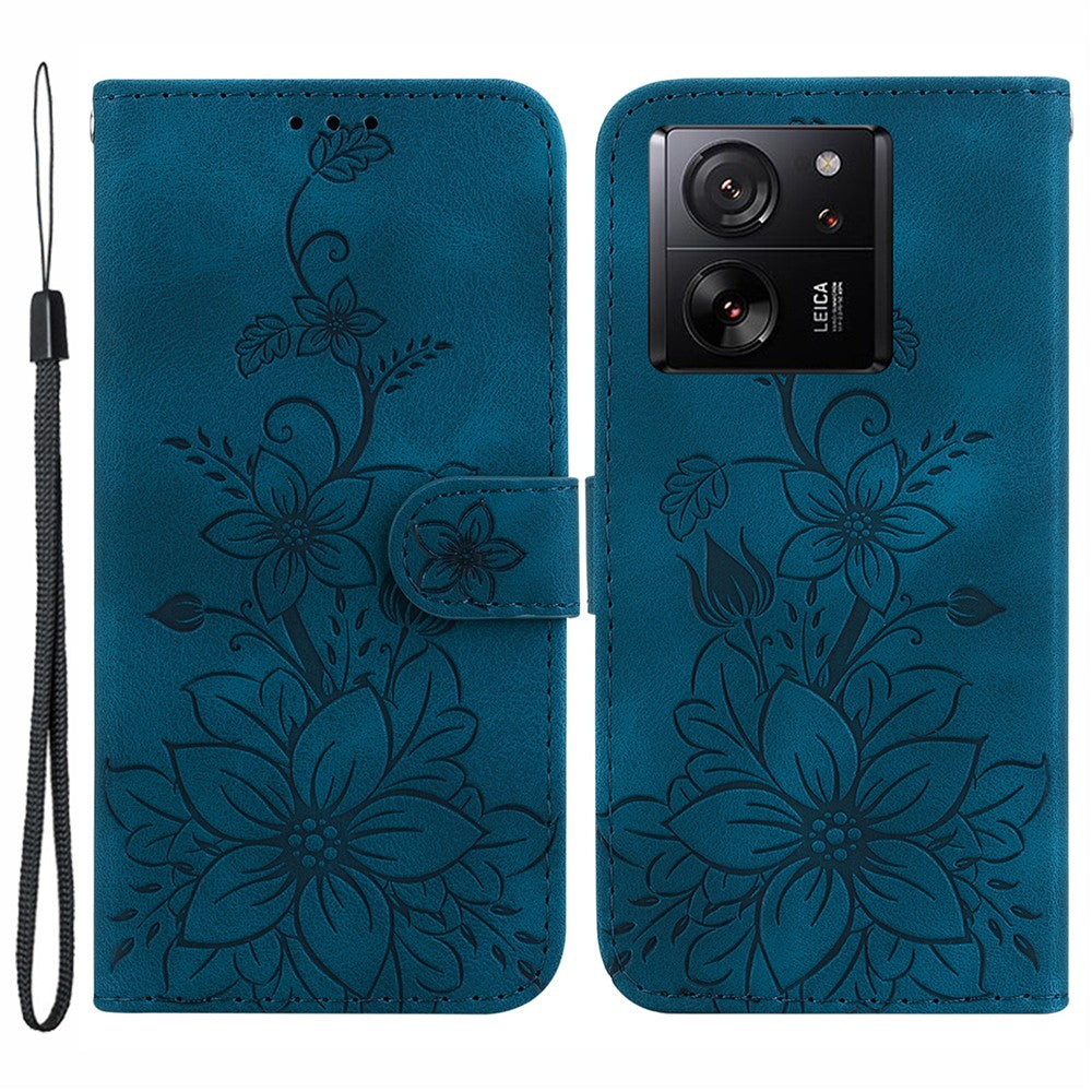 For Xiaomi Redmi K60 Ultra / Xiaomi 13T / 13T Pro Case Imprinted Leather Stand Phone Cover