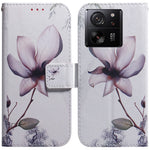 Xiaomi Redmi K60 Ultra / 13T / 13T Pro skal PU-läder stativ mönster tryck mobilskal
