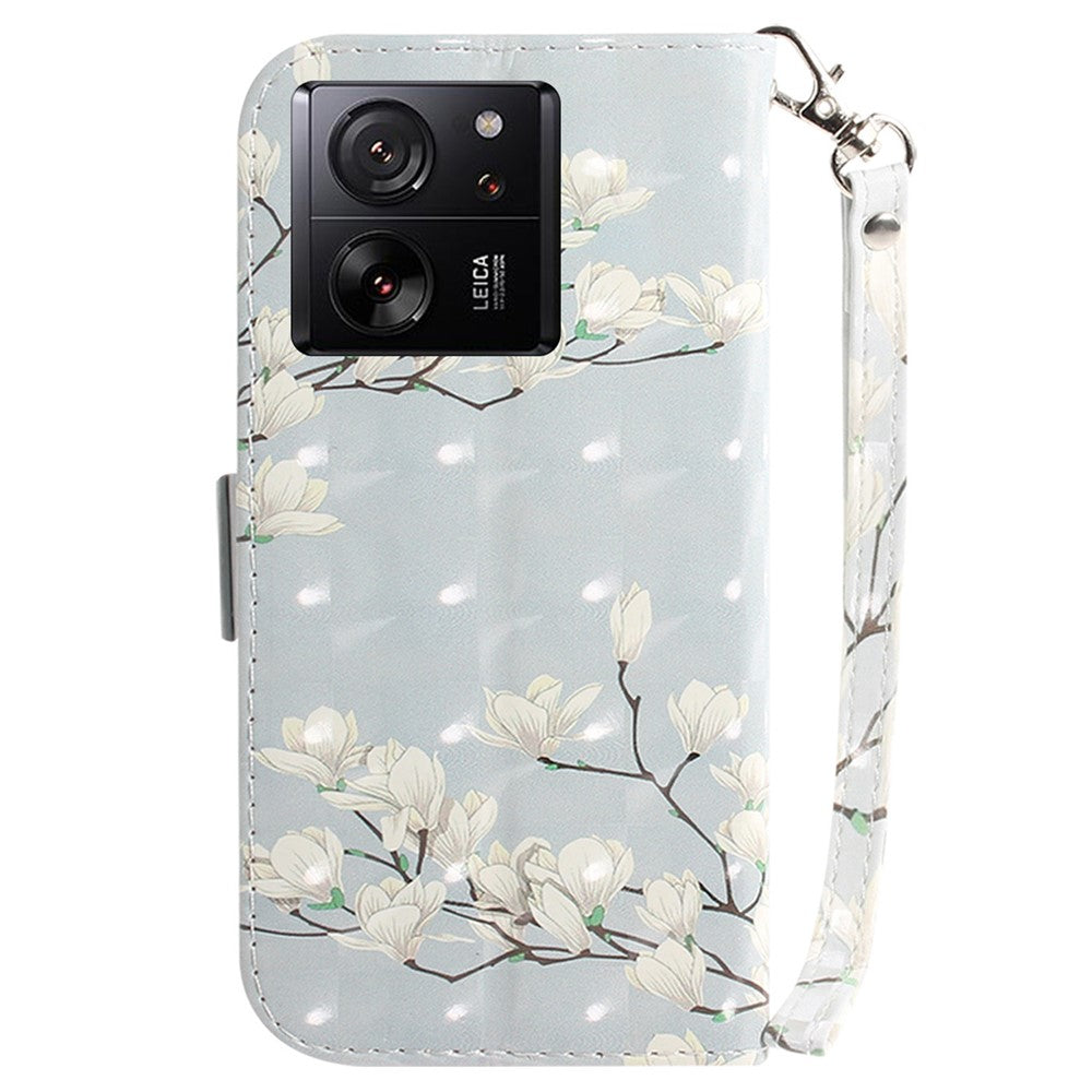 For Xiaomi Redmi K60 Ultra / 13T / 13T Pro Case Wallet PU Leather Pattern Printing Phone Cover