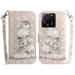 For Xiaomi Redmi K60 Ultra / 13T / 13T Pro Case Wallet PU Leather Pattern Printing Phone Cover