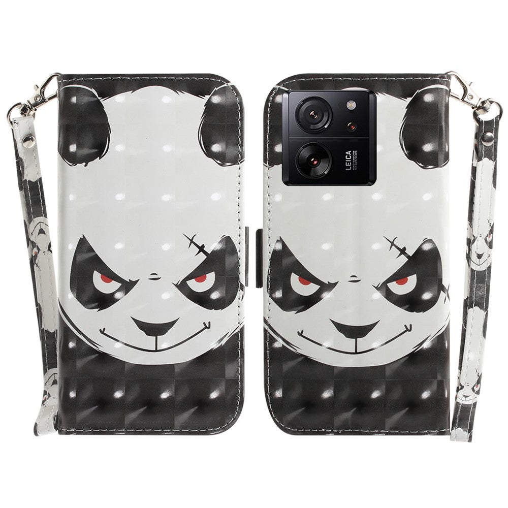 For Xiaomi Redmi K60 Ultra / 13T / 13T Pro Case Wallet PU Leather Pattern Printing Phone Cover