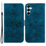 Til Samsung Galaxy A15 4G Cover Imprægneret Wallet Stand Læder Mobiltelefon Etui