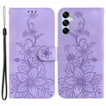 Til Samsung Galaxy A15 4G Cover Imprægneret Wallet Stand Læder Mobiltelefon Etui