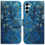 For Samsung Galaxy A15 4G Case Pattern Printing PU Leather Magnetic Wallet Phone Cover