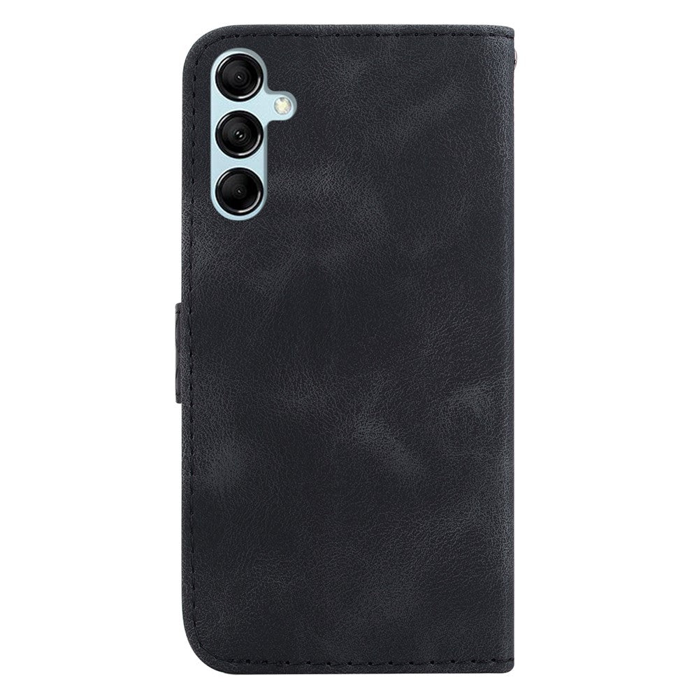Til Samsung Galaxy A15 4G Lædercover Præget Pung Stativ Smartphone Cover